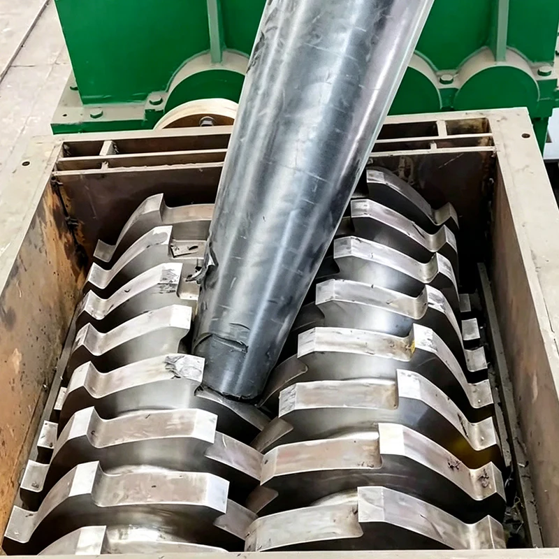 What are the application ranges of shredder blades?